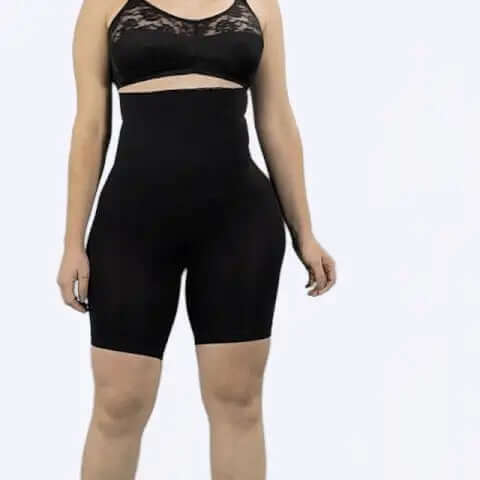short moldeador, faja tipo short, moldeador cintura, short invisible, ropa interior moldeadora, levanta glúteos, short moldeador Colombia, envío gratis, talla XL, mujer empoderada, moldeador sin costuras